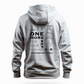 Female Skull Lift One More Rep or Die Trying Hoodie - Grey Back Design