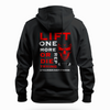 Male Skull Lift One More Rep or Die Trying Hoodie - Red Back Design