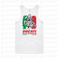 Nelson Ducati Owners Club - Men's Lowdown Singlet