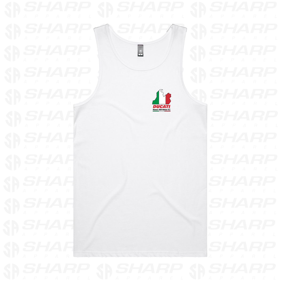 Nelson Ducati Owners Club - Men's Lowdown Singlet