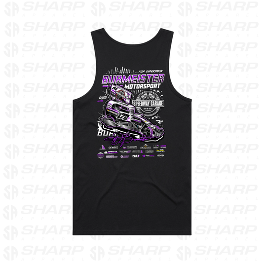 172p Burmeister Motorsport 2026/27 - Men's Lowdown Singlet