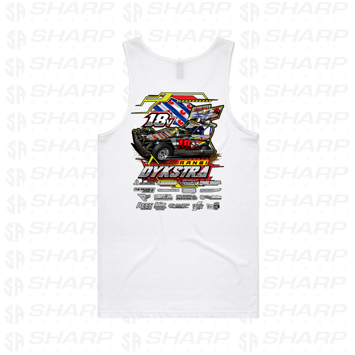 18v Rangi Dykstra 2026/27 - Men's Lowdown Singlet