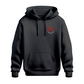 Male Skull Lift One More Rep or Die Trying Hoodie - Red Back Design