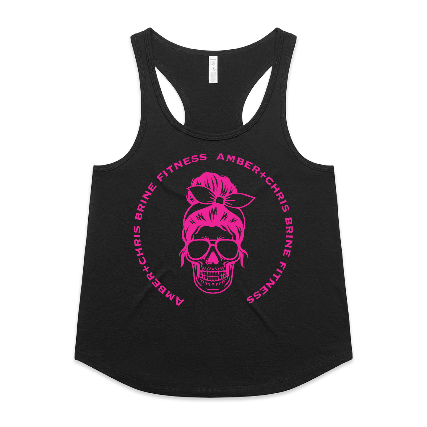 Female Skull Women's Active Blend Racerback