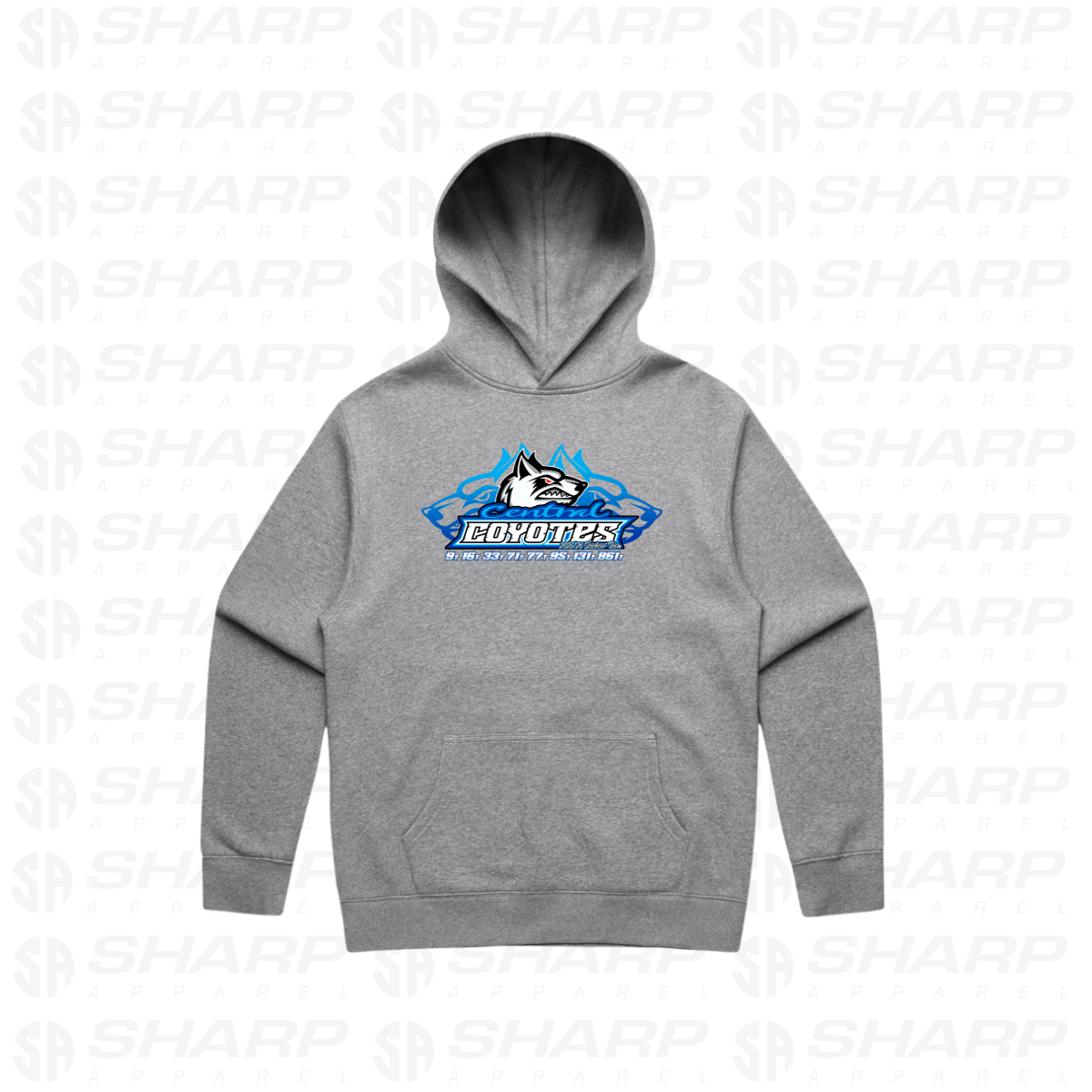 Central Coyotes 2025/26 - Adults Unplugged Hoodie