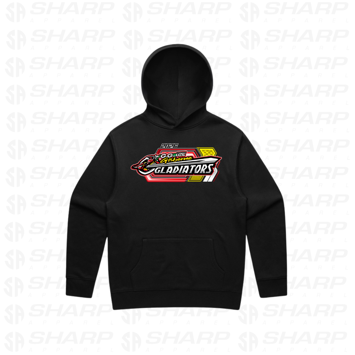 Gisborne Gladiators 2026 - Adults Unplugged Hoodie