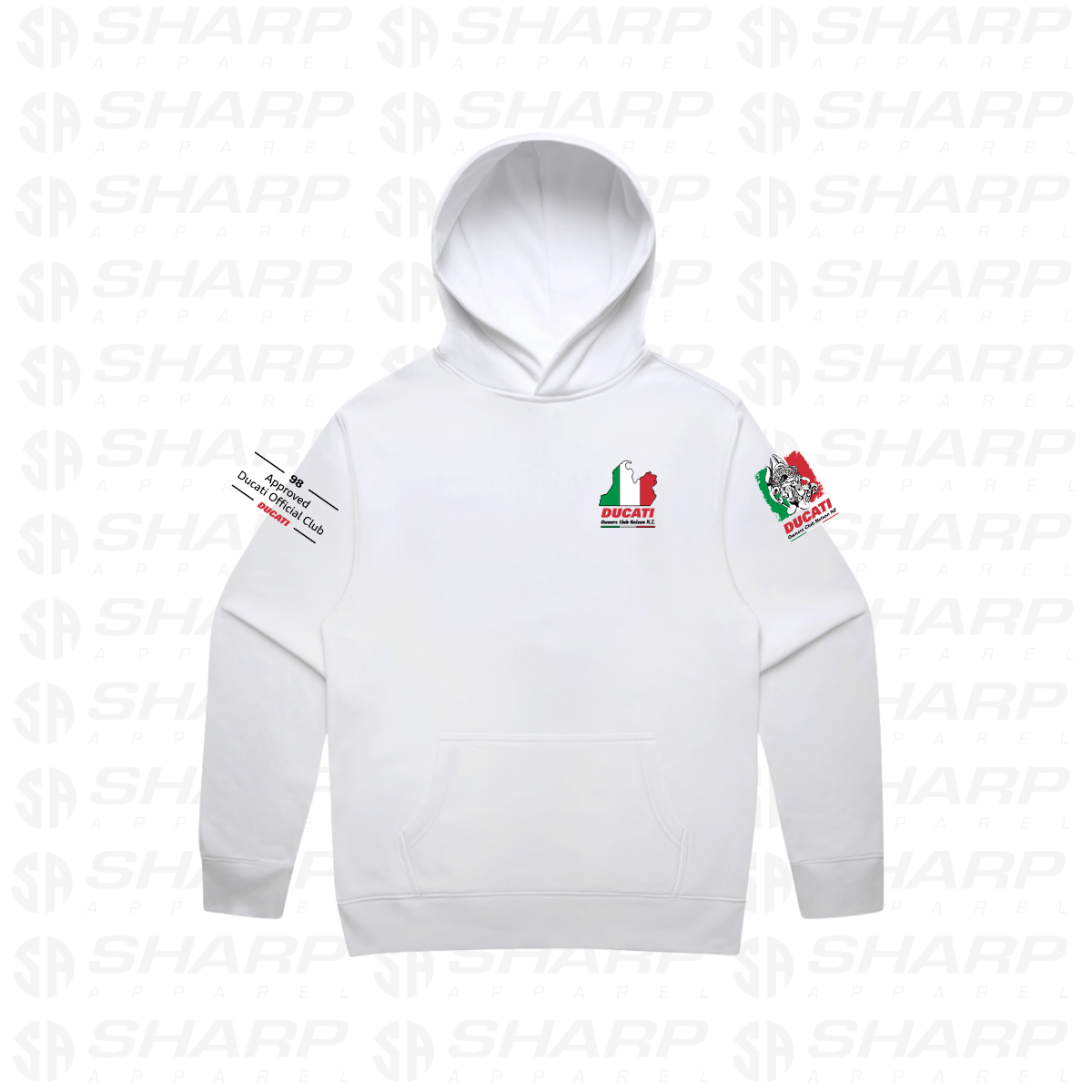 Nelson Ducati Owners Club - Adults Unplugged Hoodie