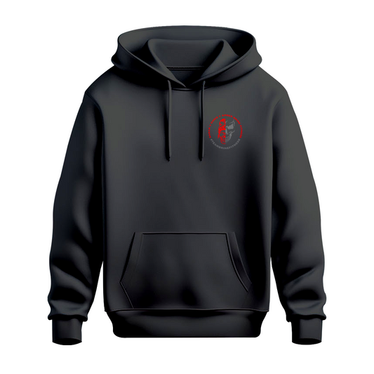Female Skull Lift One More Rep or Die Trying Hoodie - Red Back Design