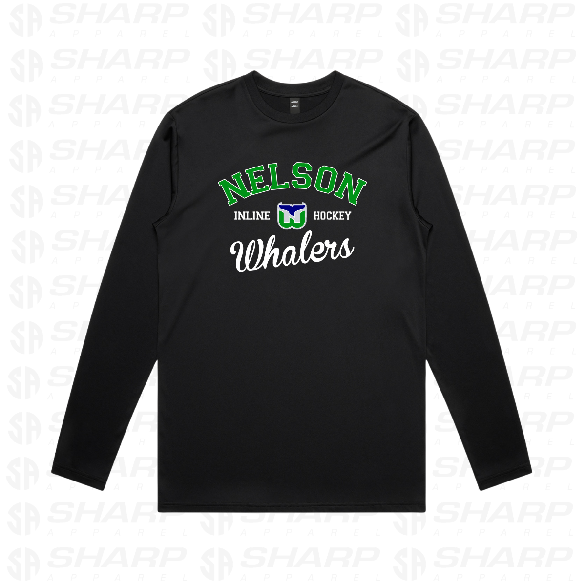 Whalers Heritage - Men's Active Tee L/S