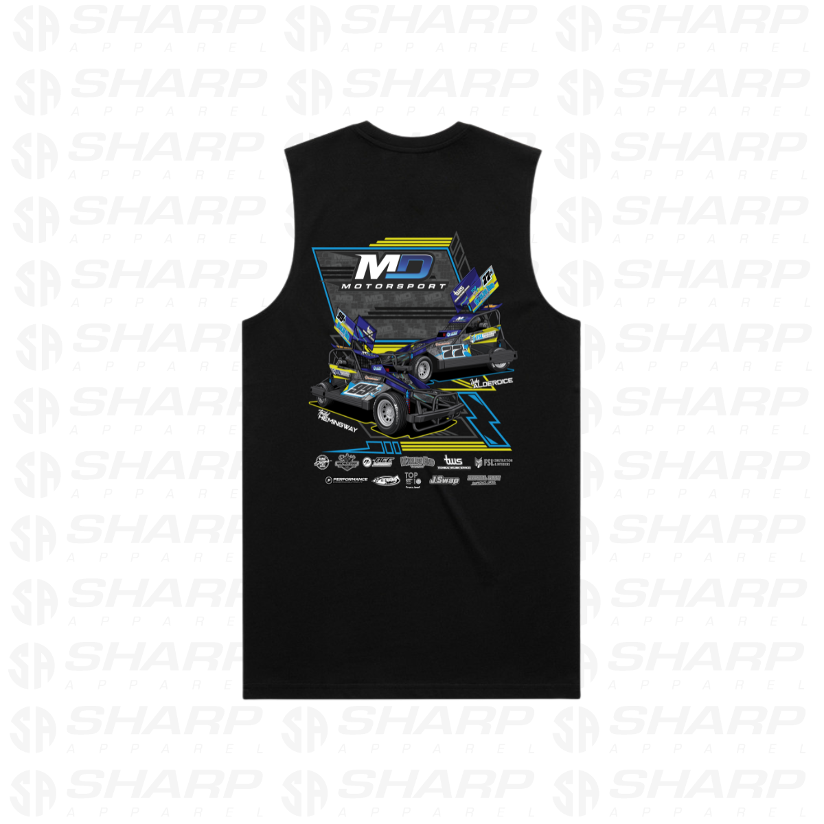 MD Motorsport 2025/26 - Men's Staple Singlet