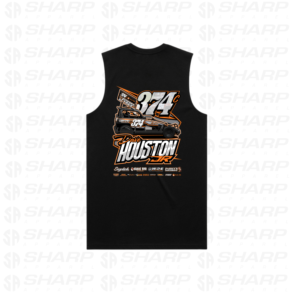 374c Dave Houston Jr 2025/26 - Men's Staple Singlet