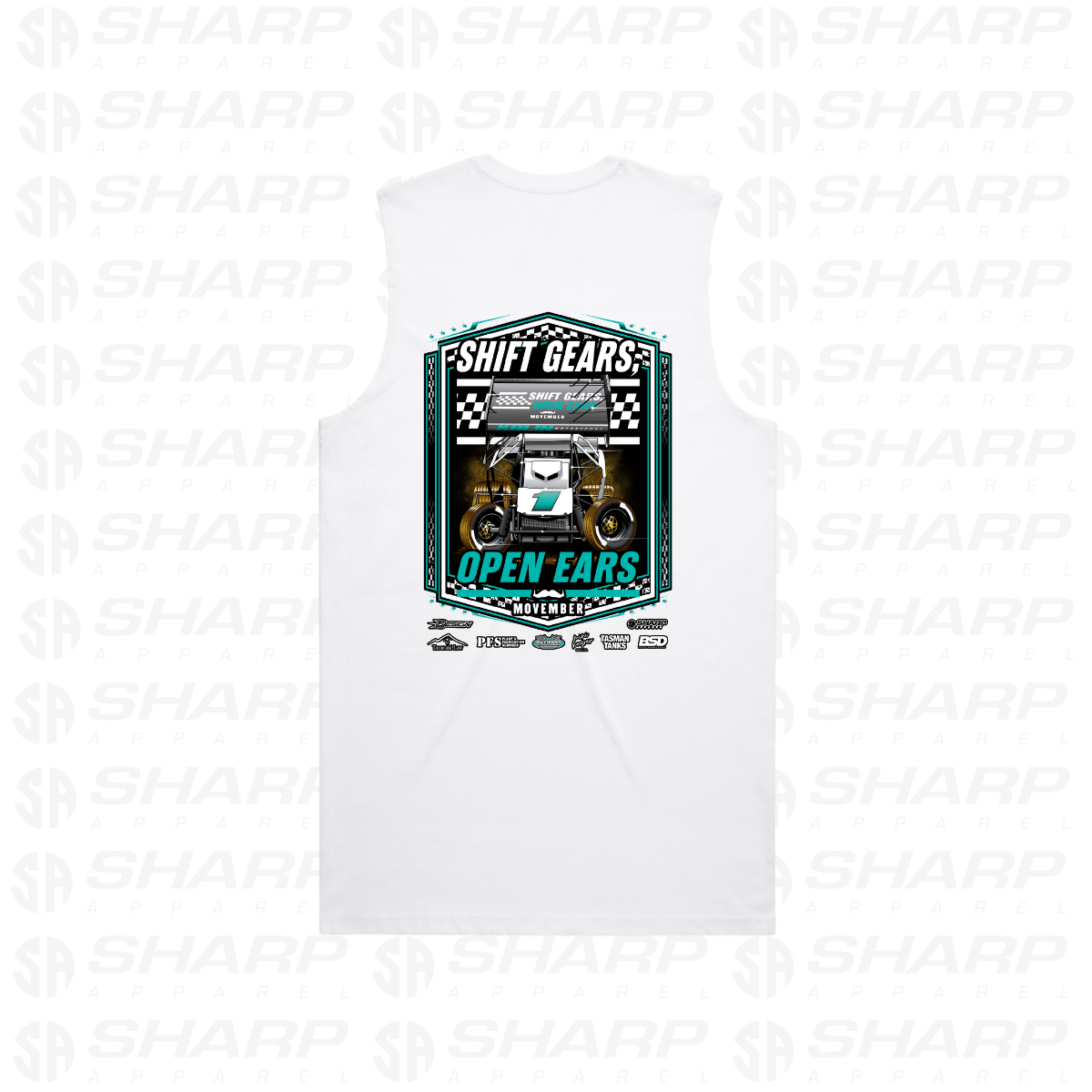 Kalin Motorsport Movember Men's Staple Singlet