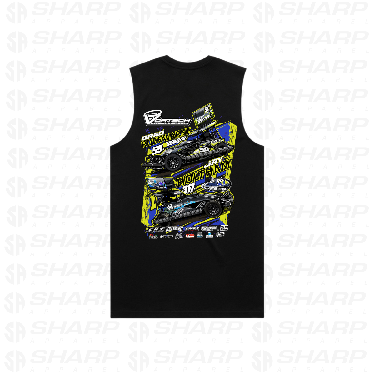 59c / 317c Stockcars 2025/26 - Men's Staple Singlet
