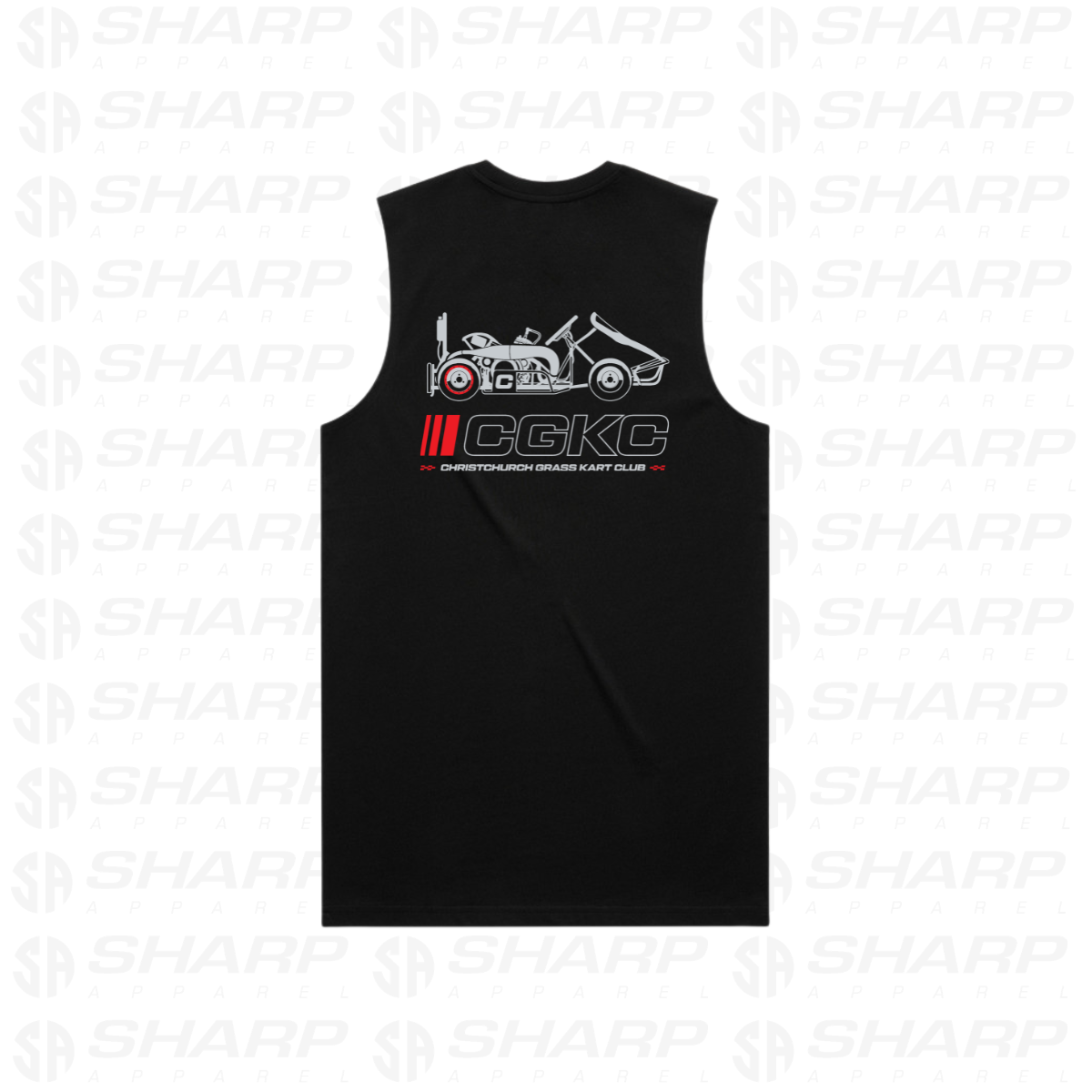 Christchurch Grass Kart Club - Men's Staple Singlet