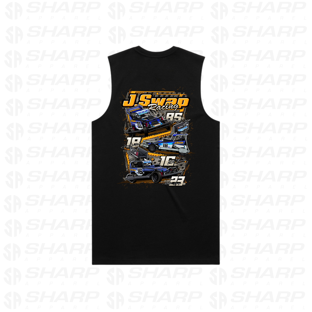 J Swap Racing 2025/26 - Men's Staple Singlet
