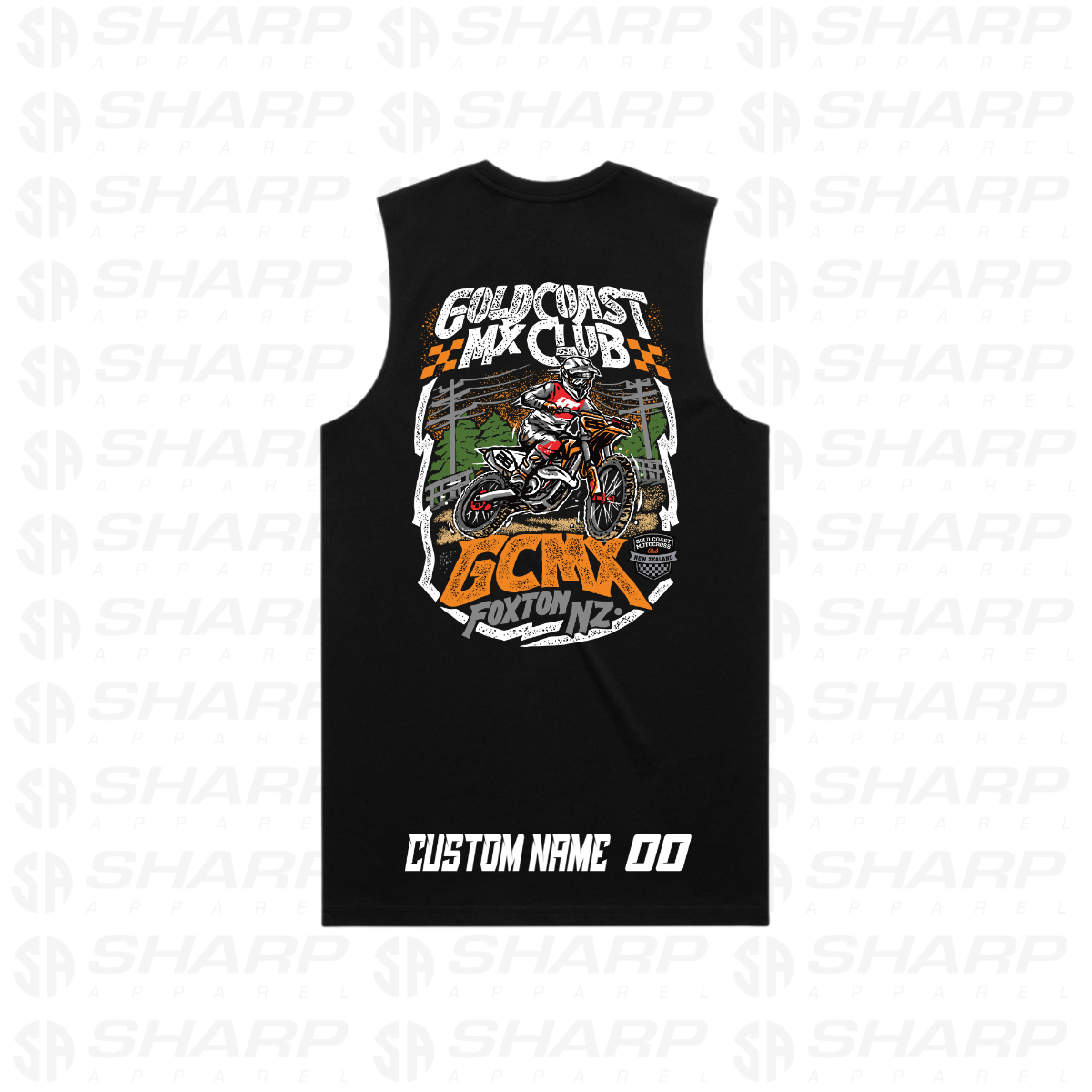 Gold Coast MX Club 2026 - Men's Staple Singlet