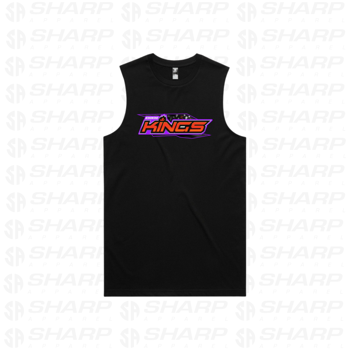 Kihikihi Kings Stockcar Team 2025/26 - Men's Staple Singlet