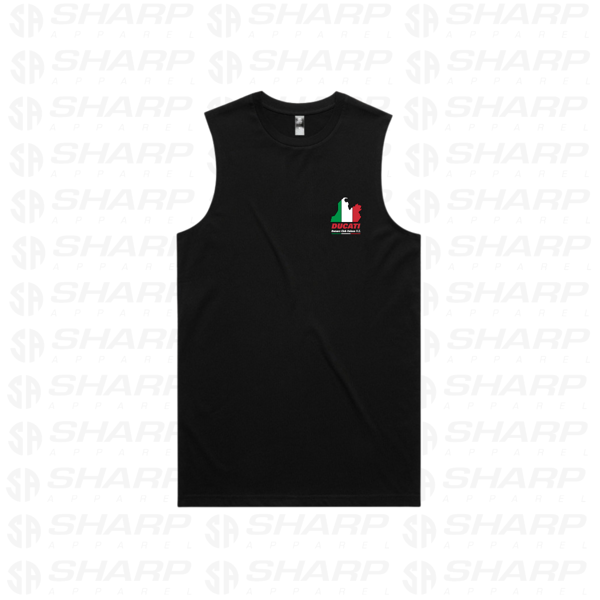 Nelson Ducati Owners Club - Men's Staple Singlet