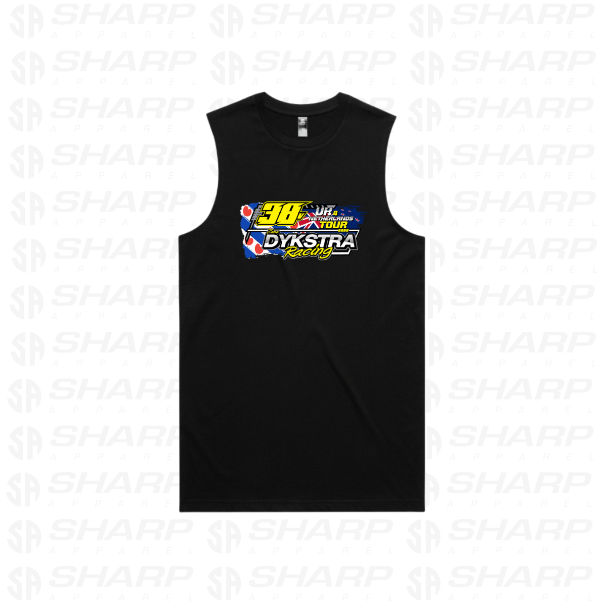 Zane Dykstra UK & NL Tour 26 - Men's Staple Singlet