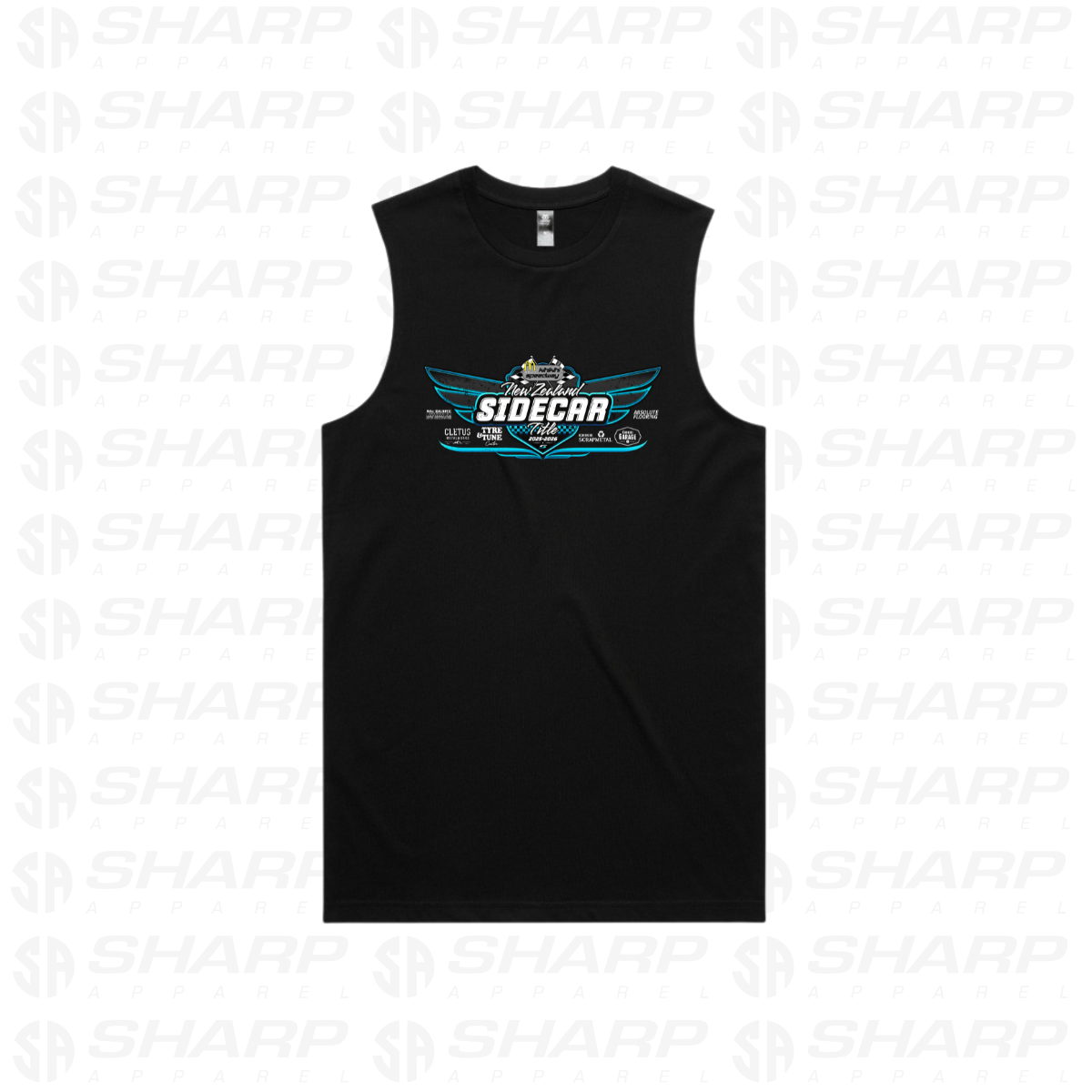 2026 New Zealand Sidecar Champs - Men's Staple Singlet