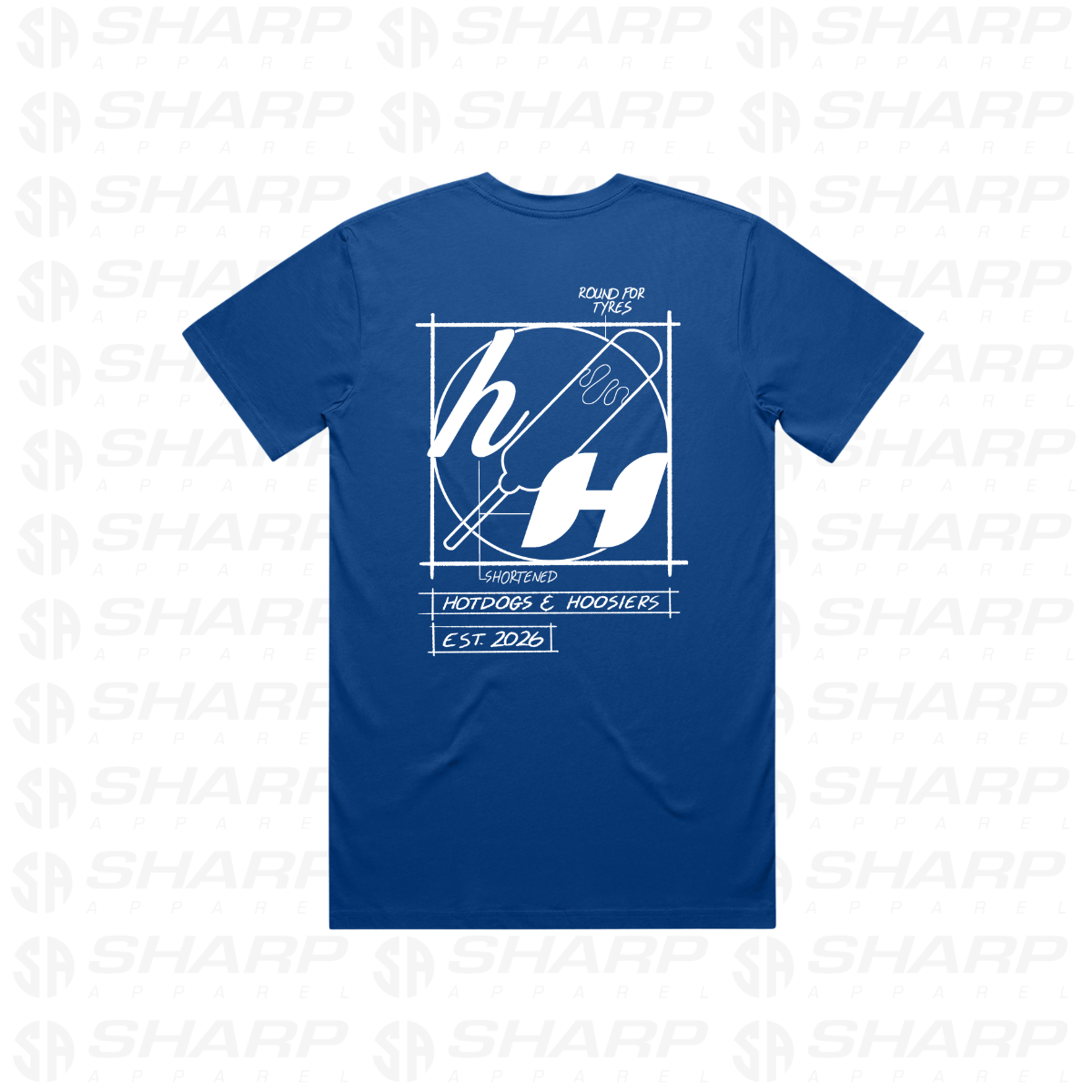 H&H Blueprint - Adults Tee