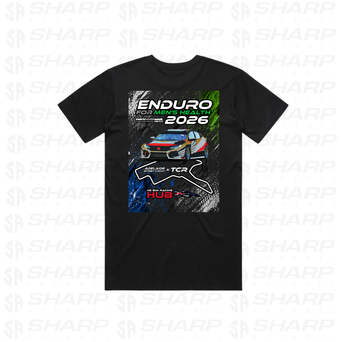 Enduro For Men's Health - Adults Tee