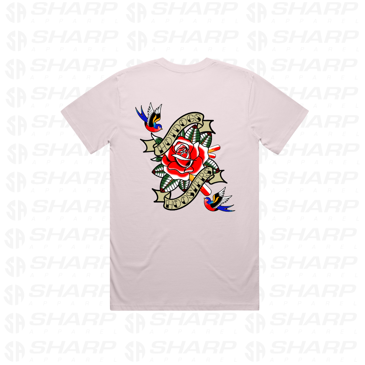 H&H Redlines & Roses 001 - Adults Tee
