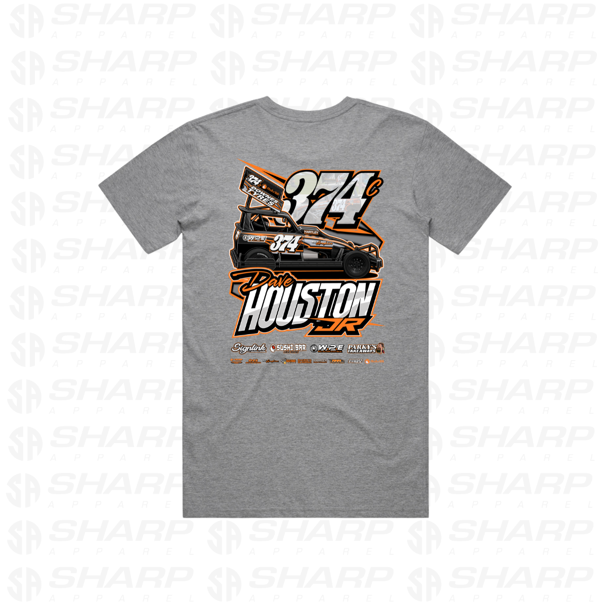 374c Dave Houston Jr 2025/26 - Adults Tee