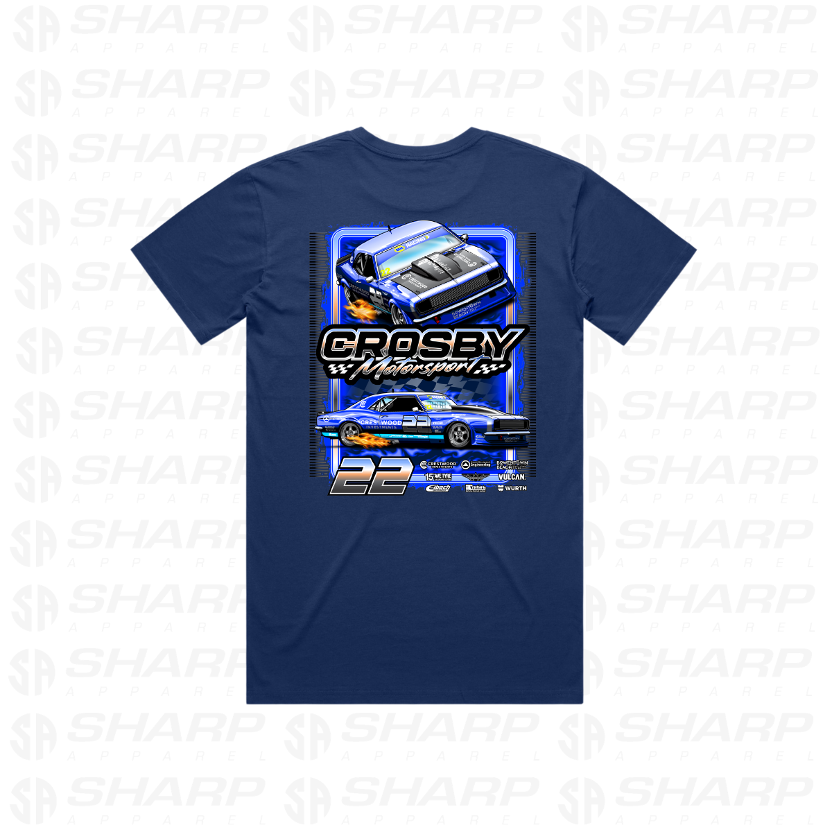 Crosby Motorsport 2026 - Adults Tee