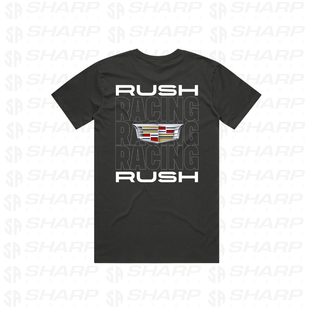 Rush - Vivid Team Cadillac Design - Adults Tee