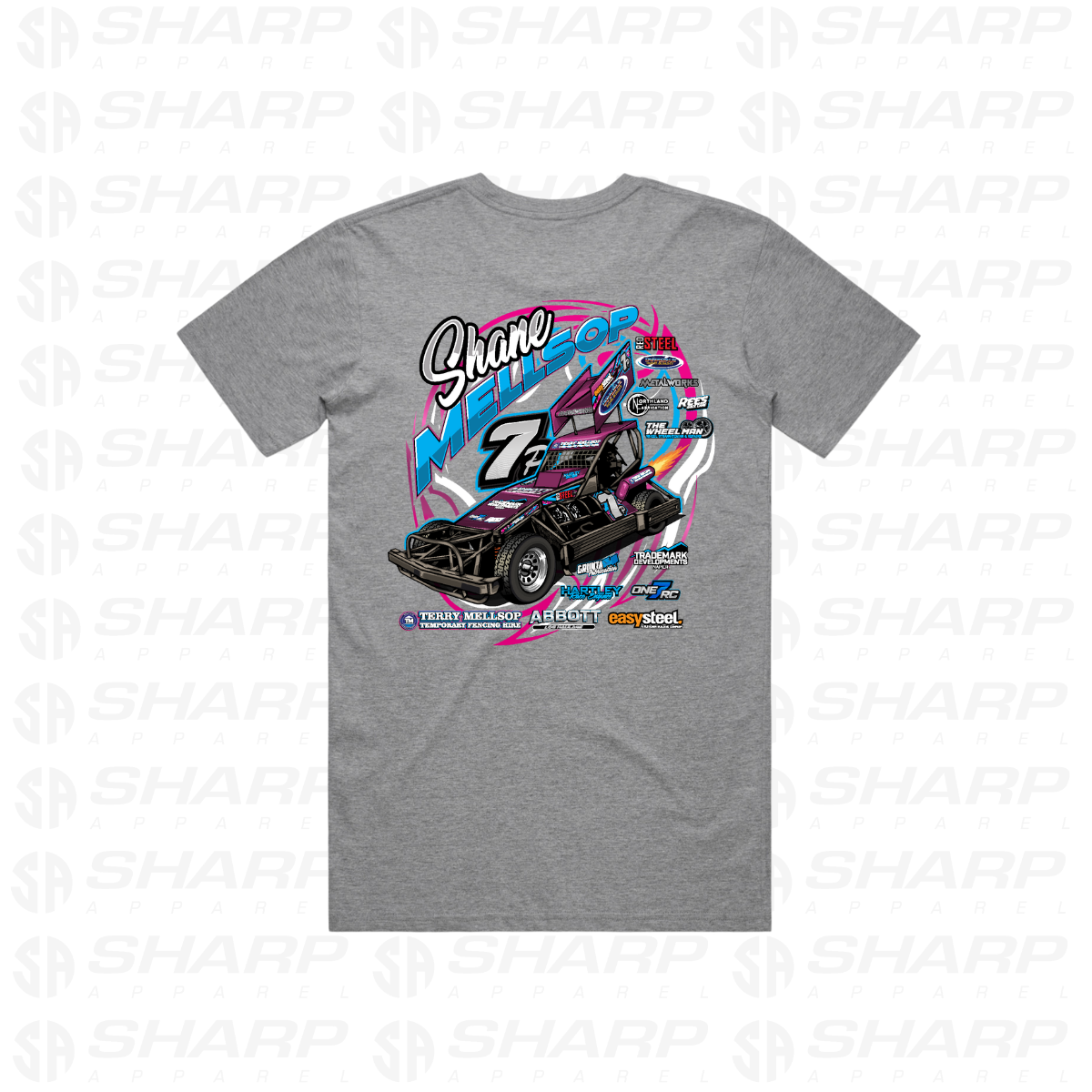 7p Mellsop Motorsport 2025/26  - Adults Tee