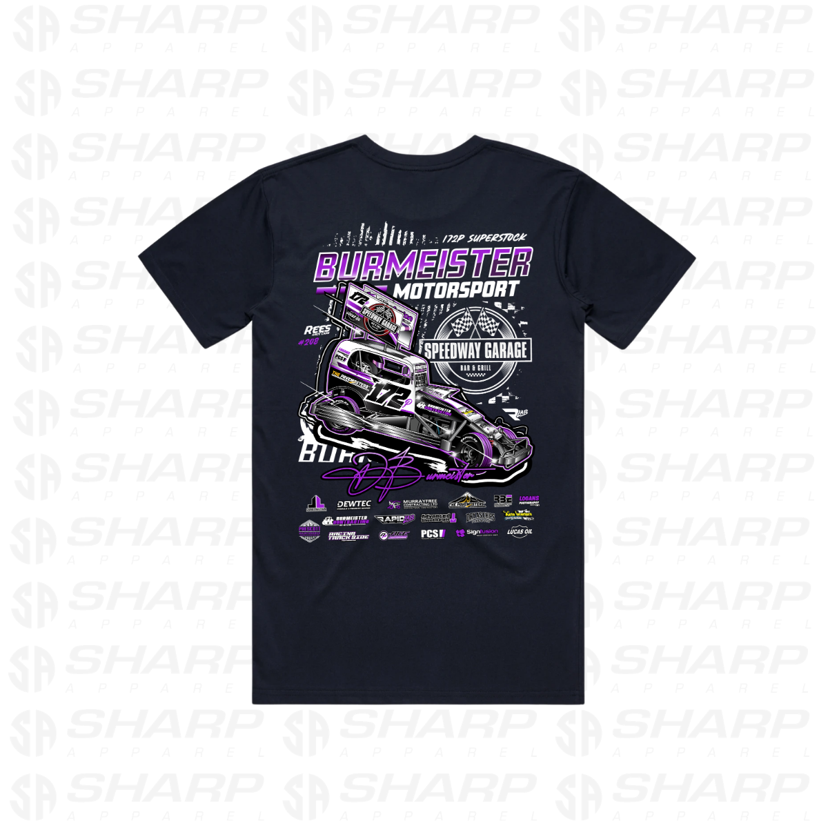 172p Burmeister Motorsport 2026/27 - Adults Tee