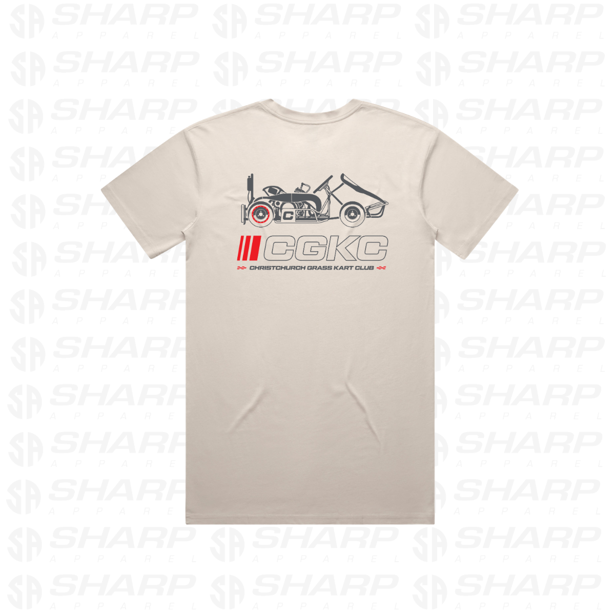 Christchurch Grass Kart Club - Adults Tee