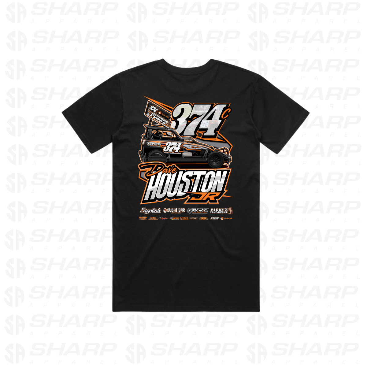374c Dave Houston Jr 2025/26 - Kids Tee
