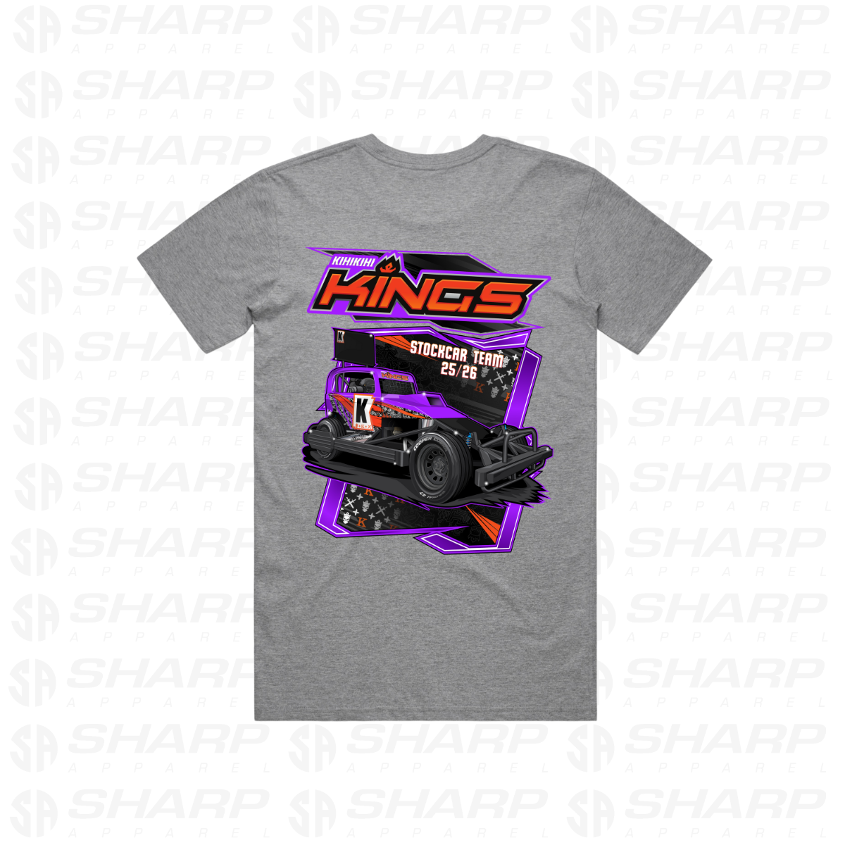 Kihikihi Kings Stockcar Team 2025/26 - Kids Tee