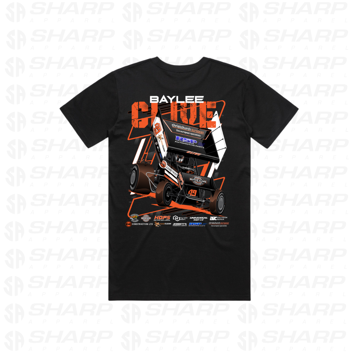 Baylee Clive 49c - Adults Tee