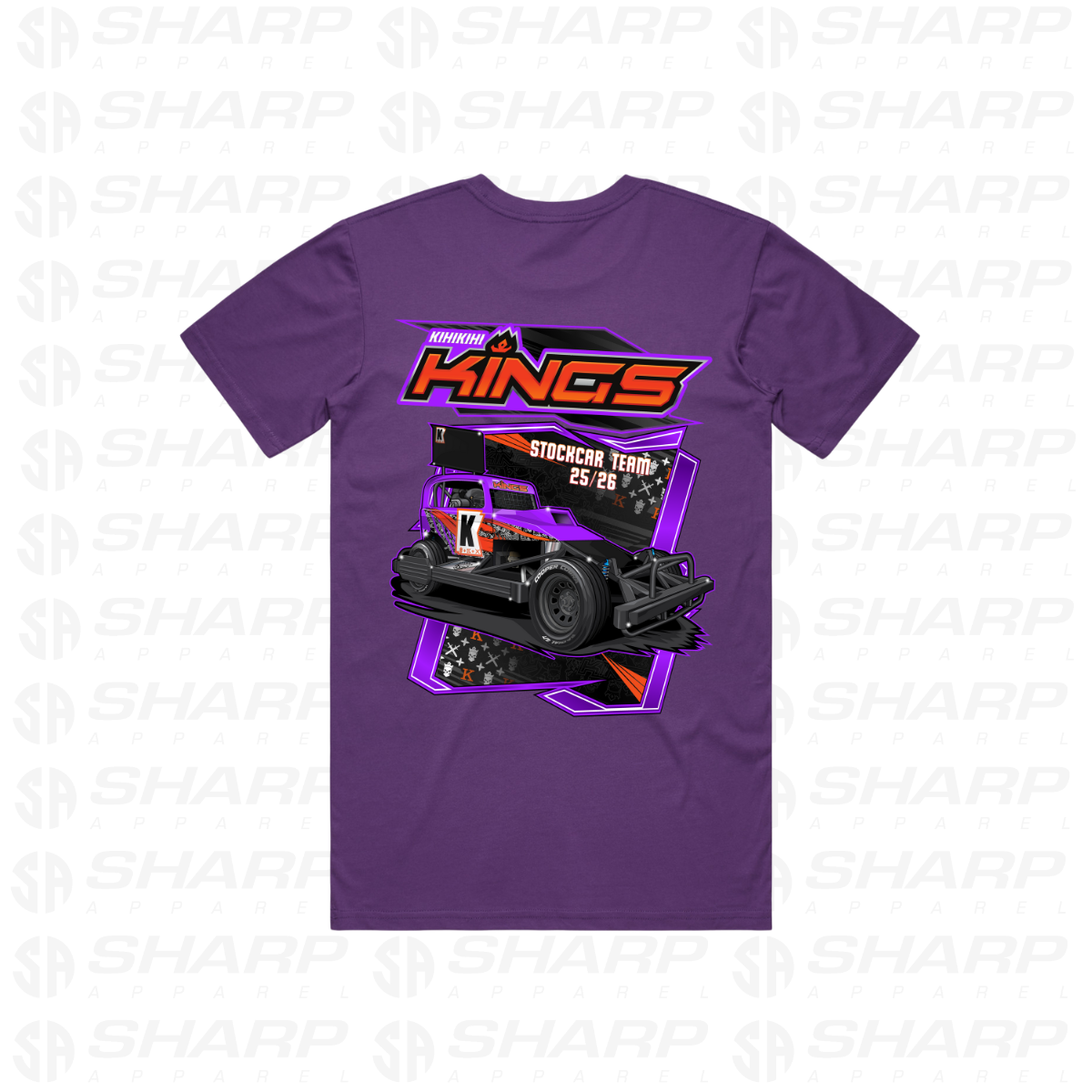 Kihikihi Kings Stockcar Team 2025/26 - Adults Tee