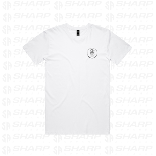 Female Skull Lift One More Rep - White - Adults Tee