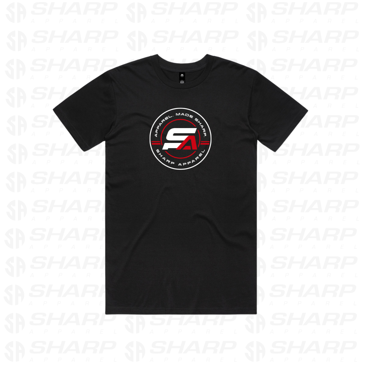 Sharp Apparel Badge - Adults Tee