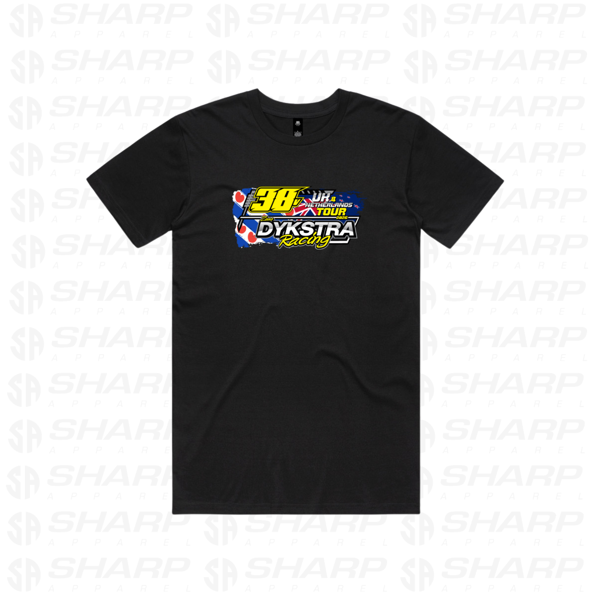 Zane Dykstra UK & NL Tour 26 - Kids Tee