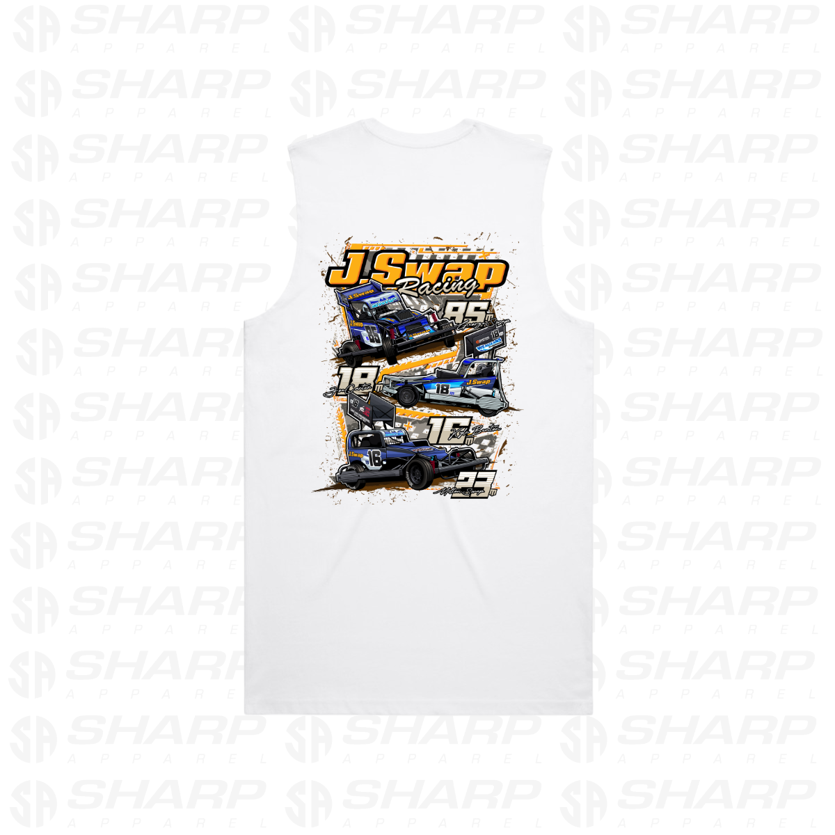 J Swap Racing 2025/26 - Men's Staple Singlet