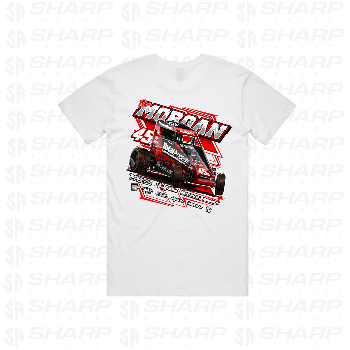 Ben Morgan 45c Midget 2025/26 - Adults Tee