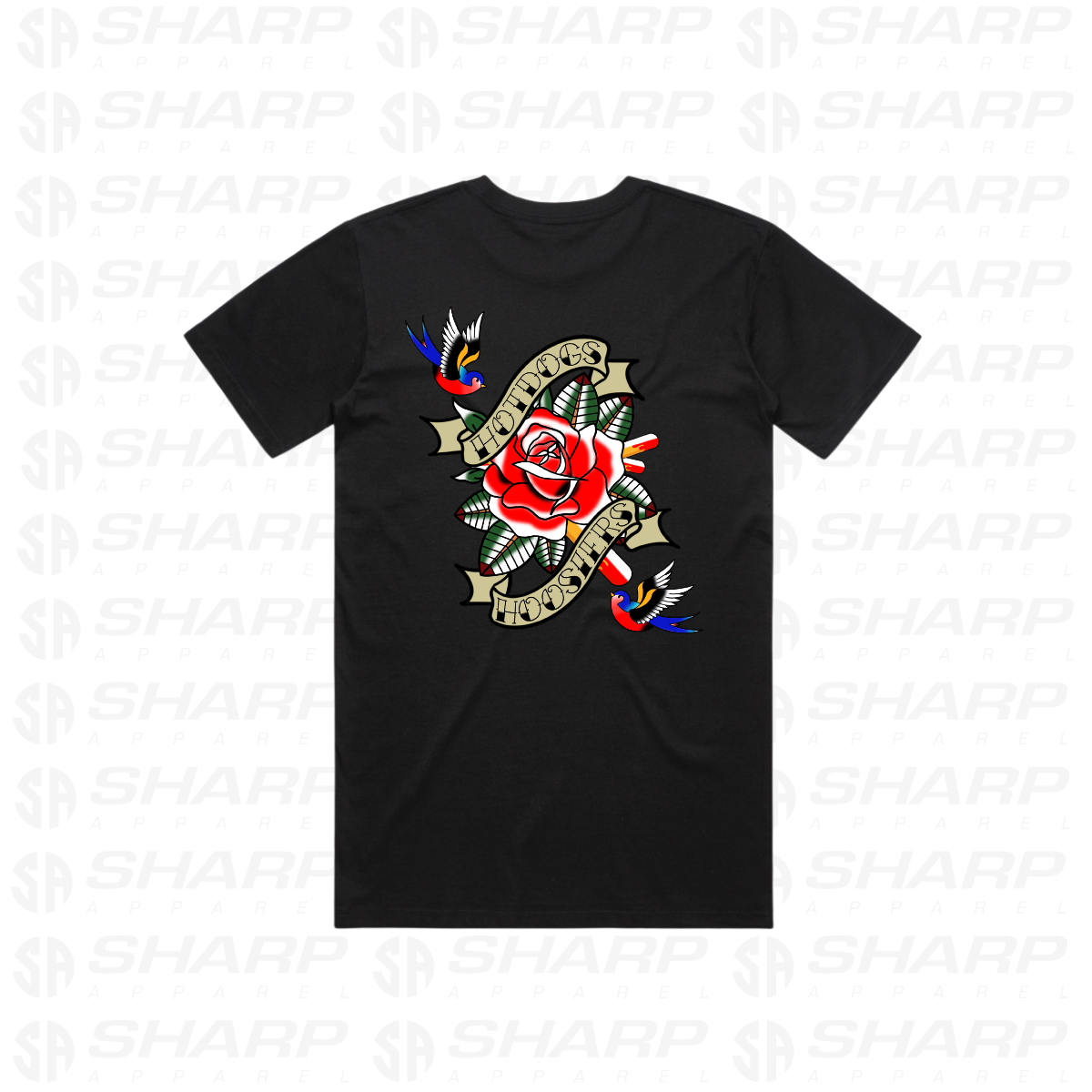 H&H Redlines & Roses 001 - Adults Tee