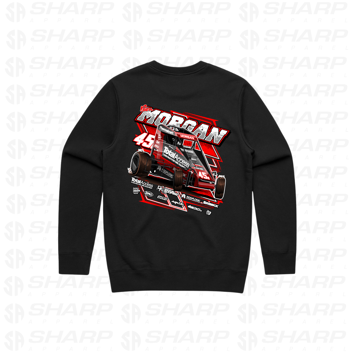 Ben Morgan 45c Midget 2025/26 - Adults Crew Neck