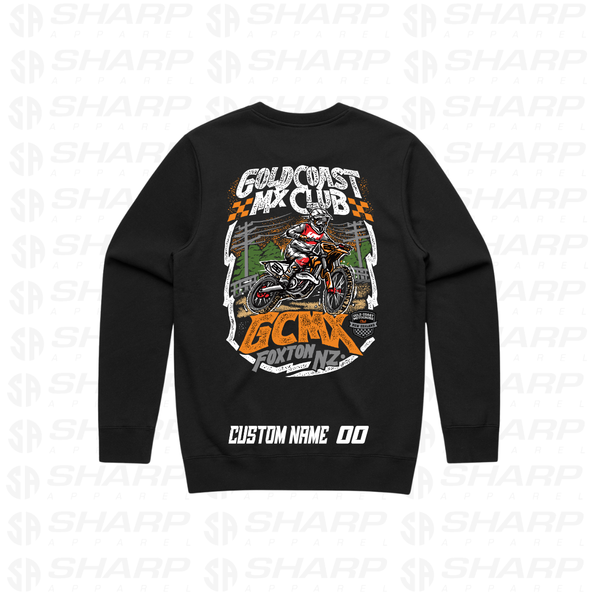 Gold Coast MX Club 2026 - Adults Crew Neck