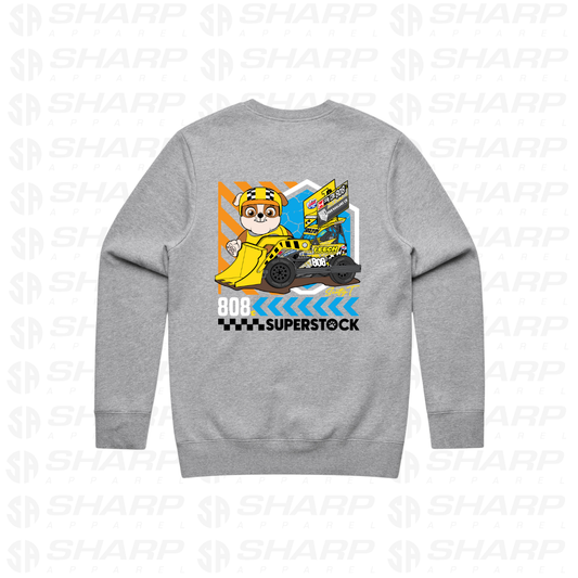 808 Mascot - Adults Crew Neck