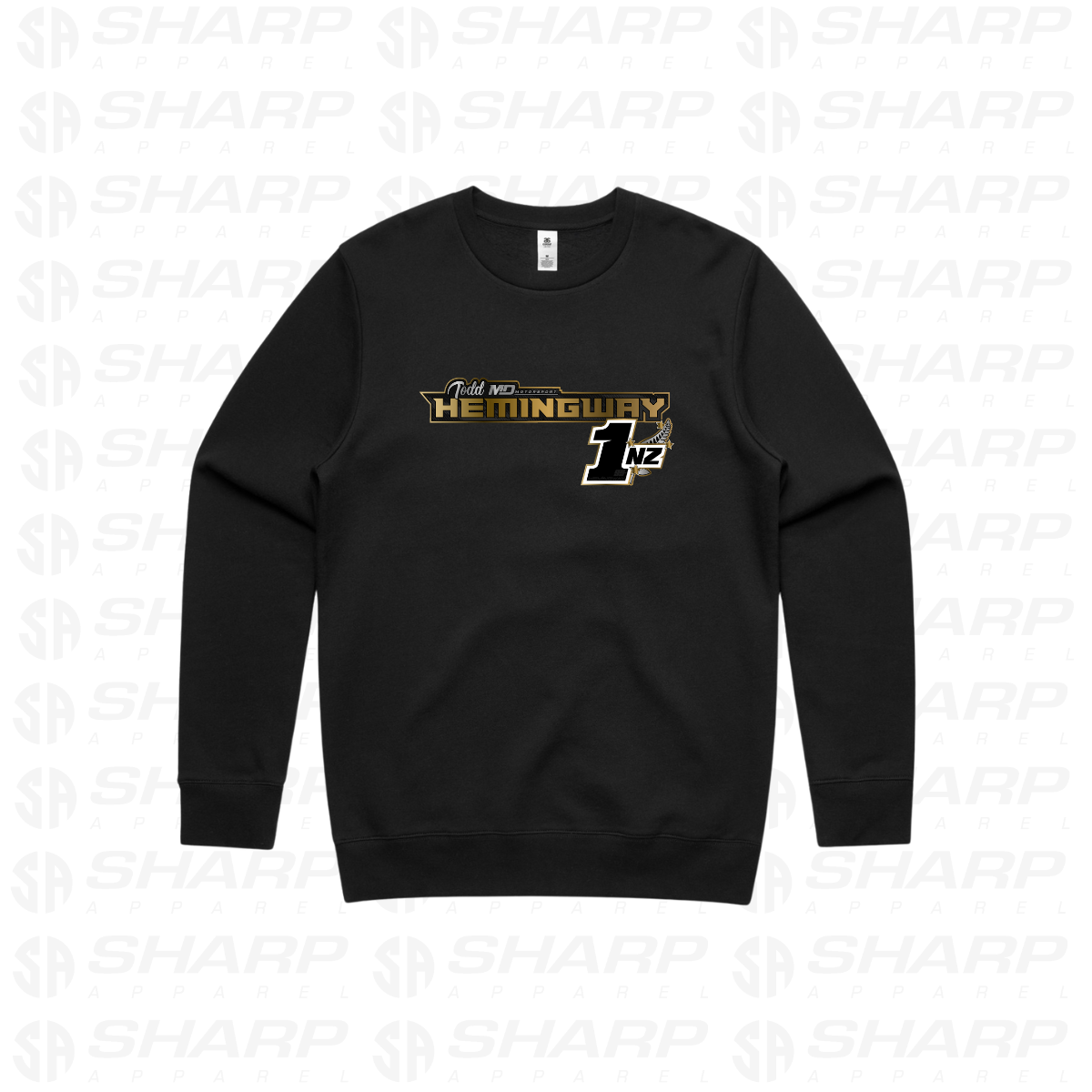 Todd Hemingway 1nz Adults Crew Neck
