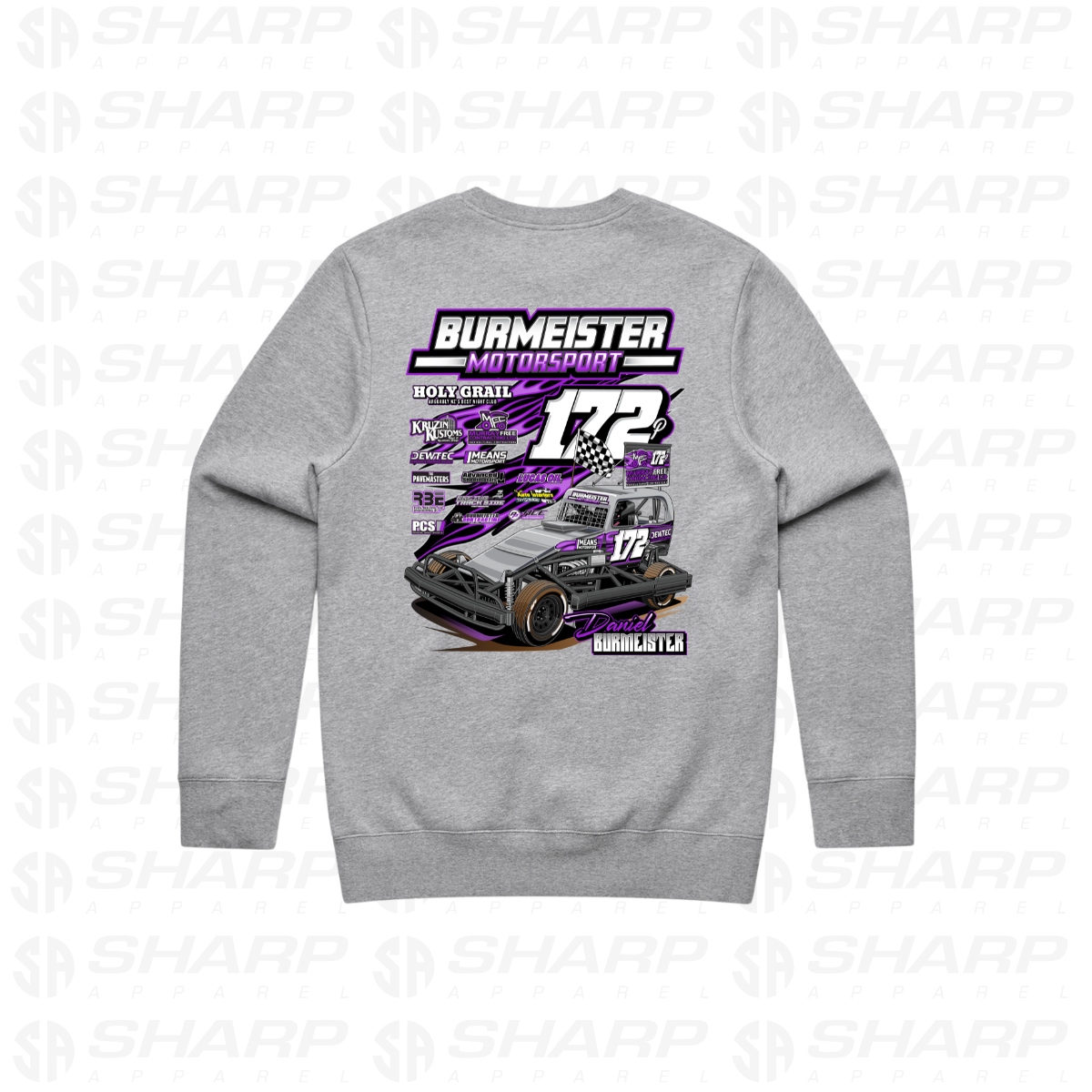 172p Burmeister Motorsport 2025/26 - Adults Crew Neck