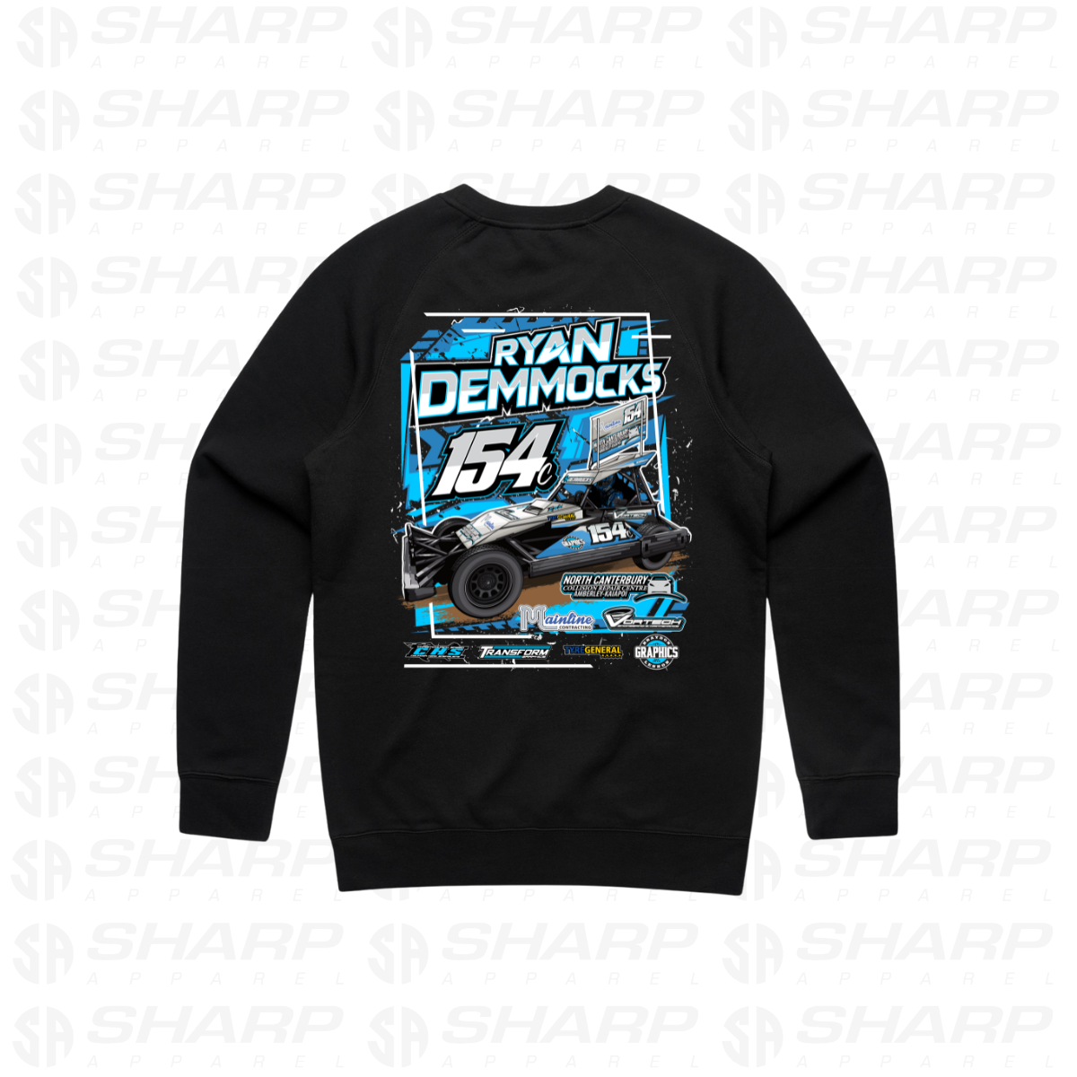154c Ryan Demmocks 2025/26 - Adults Crew Neck