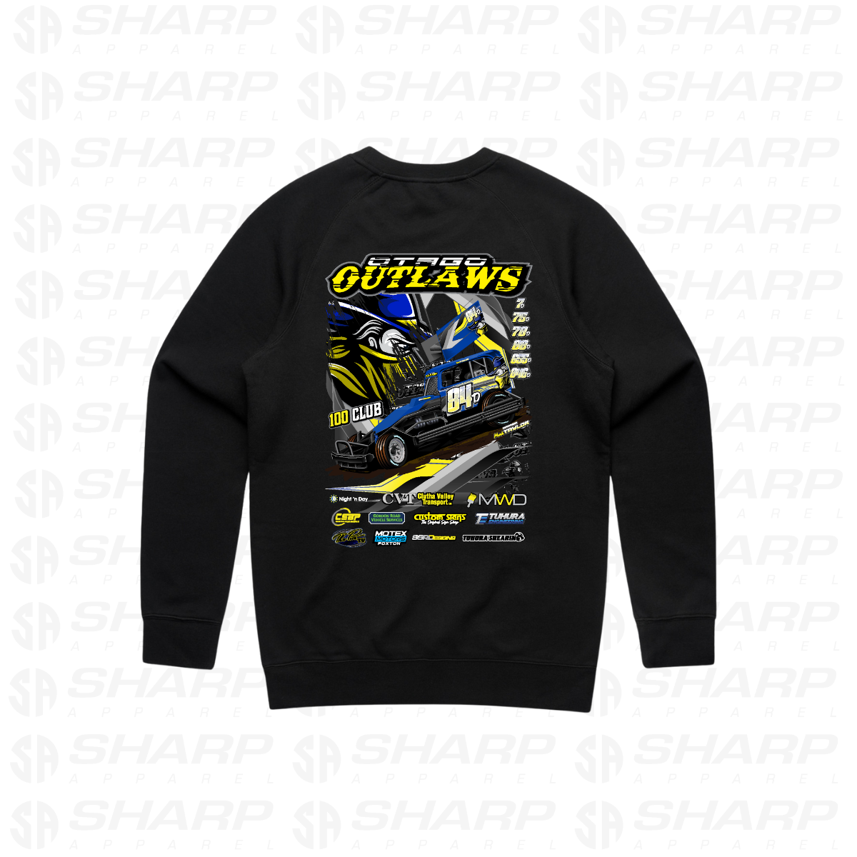 Otago Outlaws 2026 - Adults Crew Neck